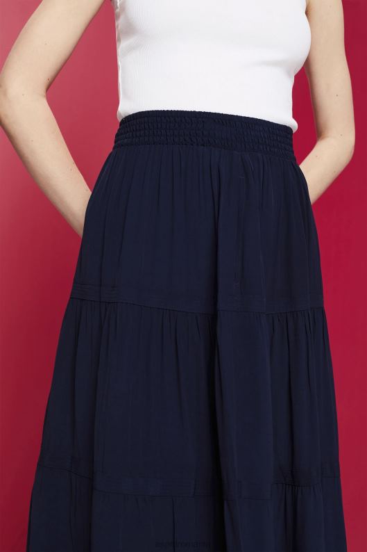 Esprit fusta midi femei marina 2T6N8239 fuste