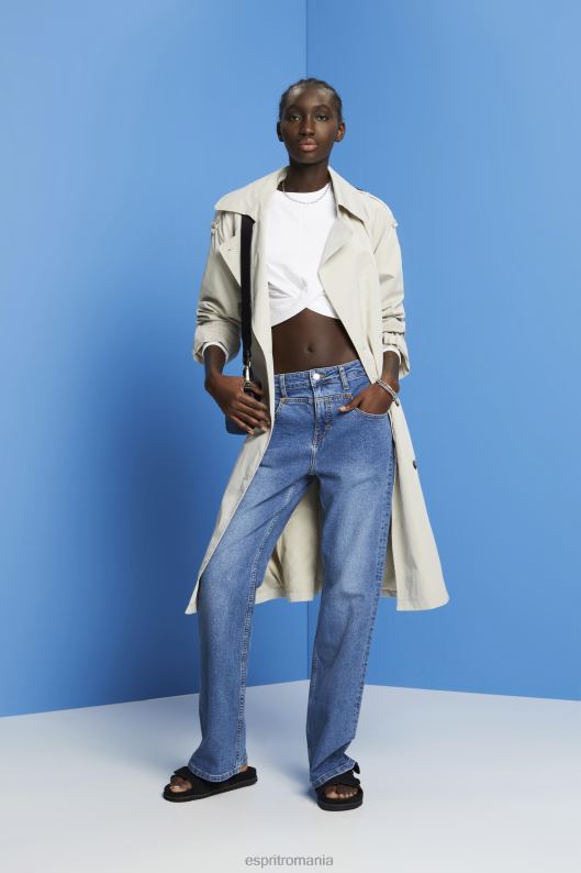 Esprit hanorac cu detaliu cu noduri decupate femei alb 2T6N8217 hanorace și hanorace