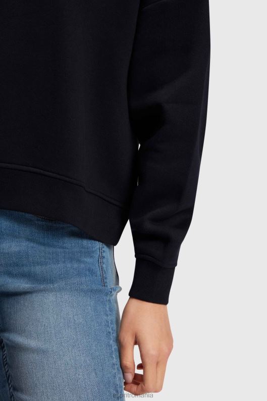 Esprit hanorac cu imprimeu cu logo femei negru 2T6N8463 hanorace și hanorace