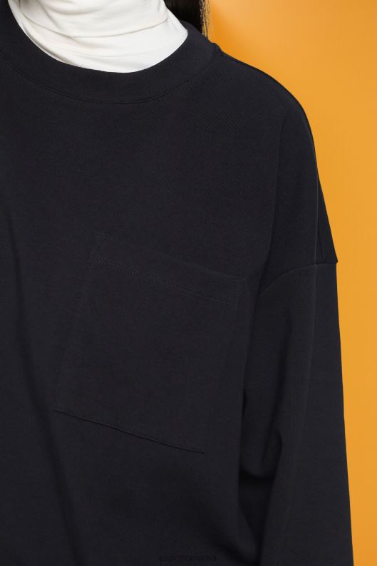 Esprit hanorac cu tiv cu șnur femei negru 2T6N8401 hanorace și hanorace