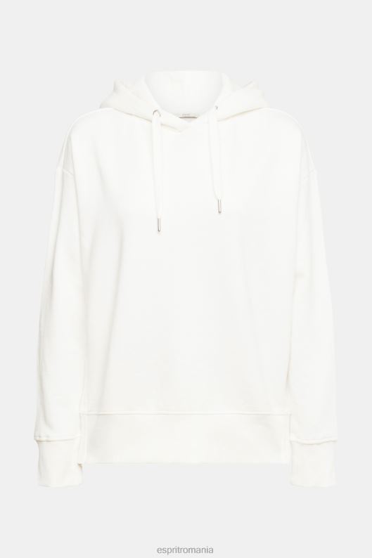 Esprit hanorac hanorac femei aproape alb 2T6N8509 hanorace și hanorace