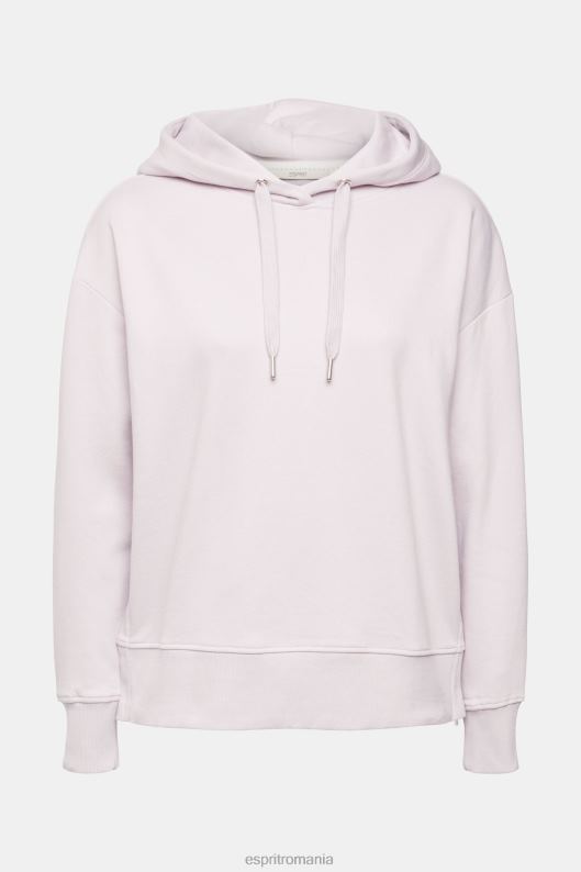 Esprit hanorac hanorac femei lavandă 2T6N8512 hanorace și hanorace