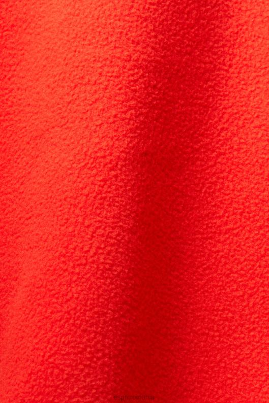 Esprit pulover teddy borg hanorac colegial femei roșu 2T6N8323 hanorace și hanorace