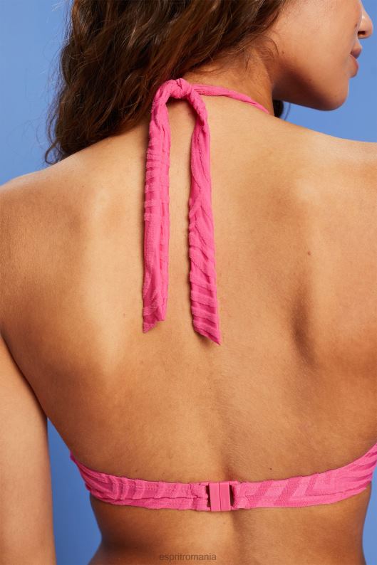 Esprit topuri de plajă fără fir femei fucsia roz 2T6N846 înot