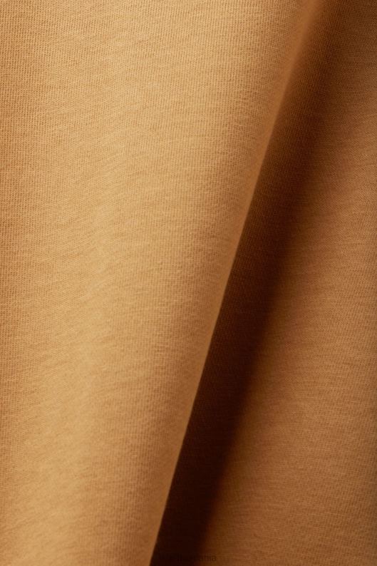 Esprit jacheta de varsity femei caramel 2T6N8417 jachete