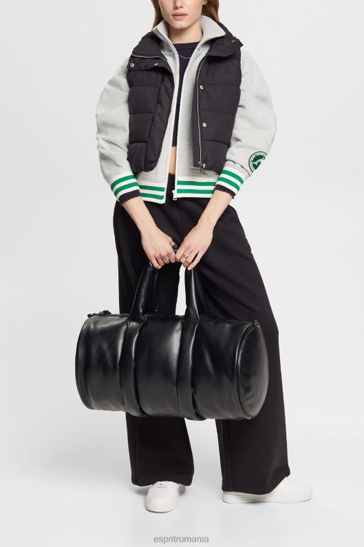 Esprit jacheta de varsity femei gri deschis 2T6N8416 jachete