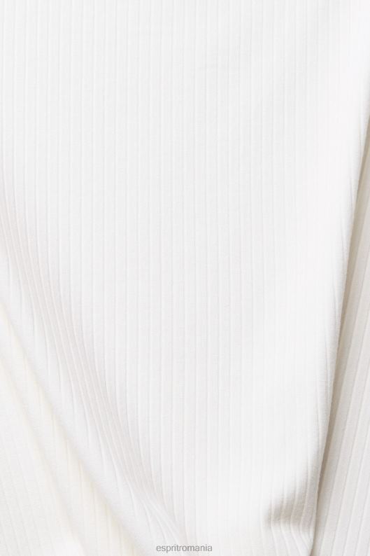 Esprit top decupat femei aproape alb 2T6N8531 maneca lunga