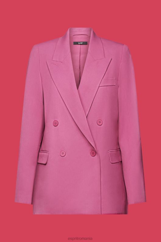 Esprit blazere țesute femei violet 2T6N8133 paltoane