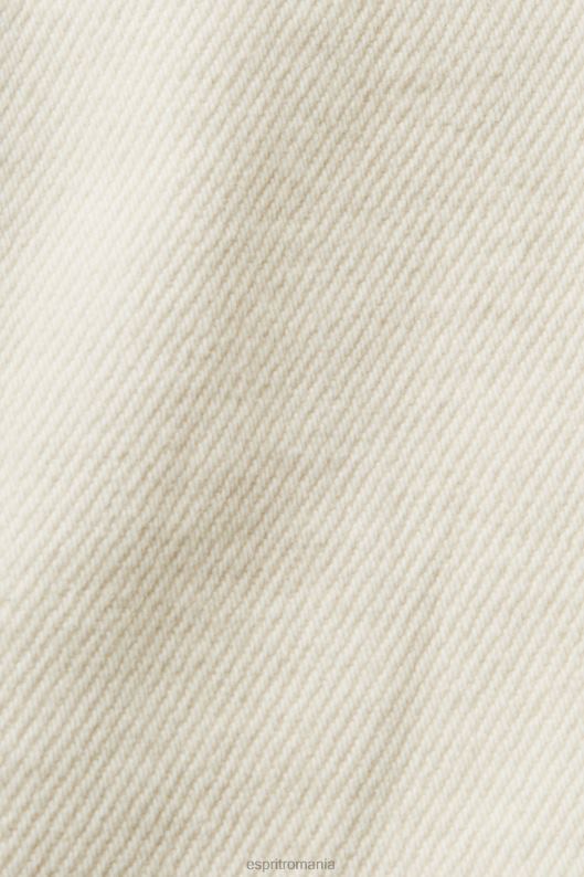 Esprit pantaloni scurți din denim cu talie înaltă femei gheaţă 2T6N856 pantaloni scurti