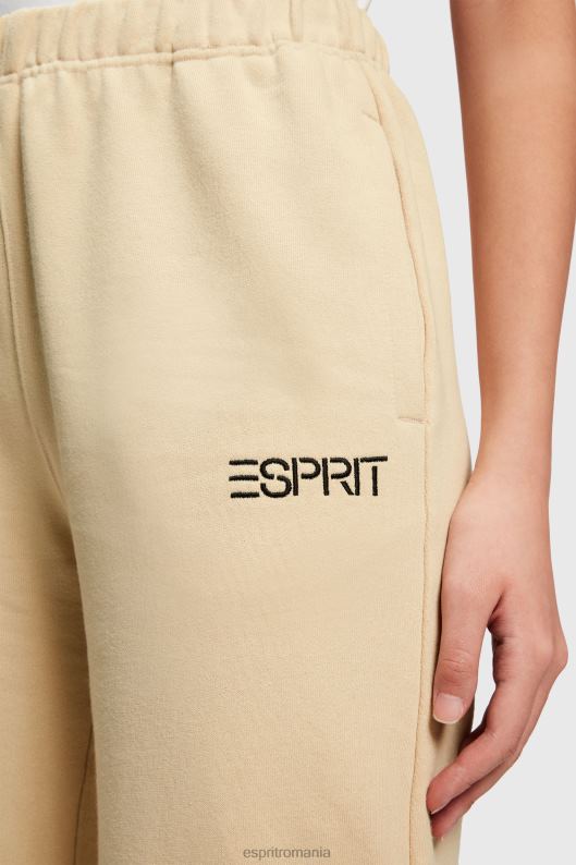 ESPRIT x Rest & Recreation pantaloni de trening capsule femei bej 2T6N8479 pantaloni