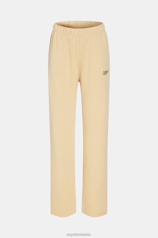 ESPRIT x Rest & Recreation pantaloni de trening capsule femei bej 2T6N8479 pantaloni