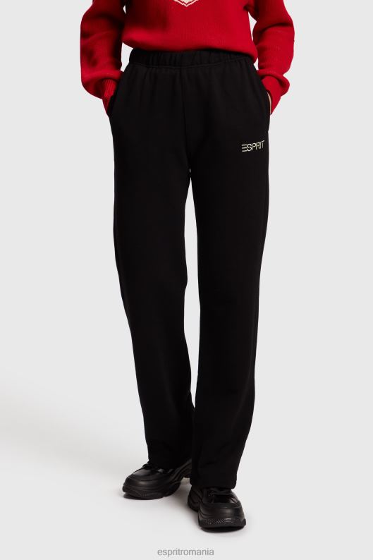 ESPRIT x Rest & Recreation pantaloni de trening capsule femei negru 2T6N8477 pantaloni