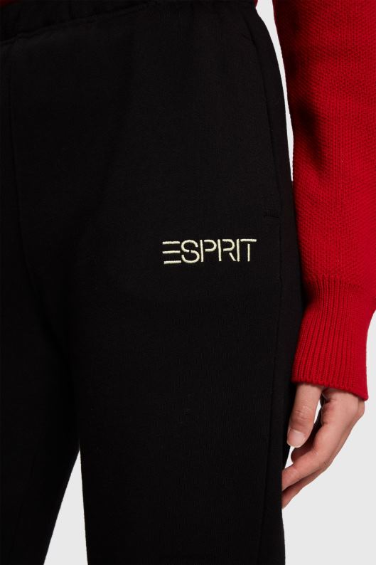 ESPRIT x Rest & Recreation pantaloni de trening capsule femei negru 2T6N8477 pantaloni
