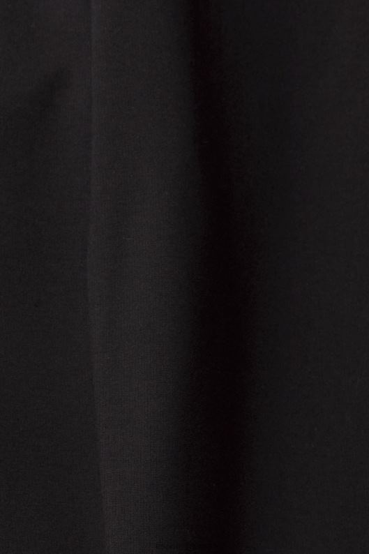 Esprit pantaloni cu fermoar cu tiv femei negru 2T6N8248 pantaloni