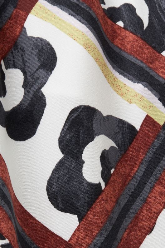 Esprit pantaloni cu model cu tragere, lentile ecovero femei gheaţă 2T6N817 pantaloni