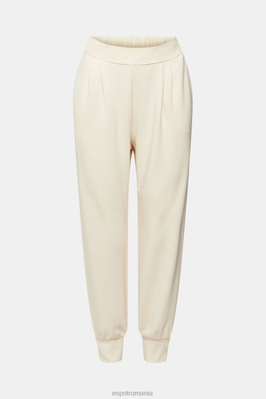 Esprit pantaloni din tricou femei gheaţă 2T6N8556 pantaloni