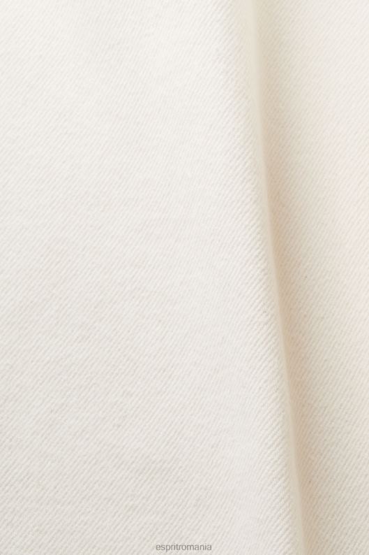 Esprit pantaloni tăiați cu banane femei gheaţă 2T6N8362 pantaloni