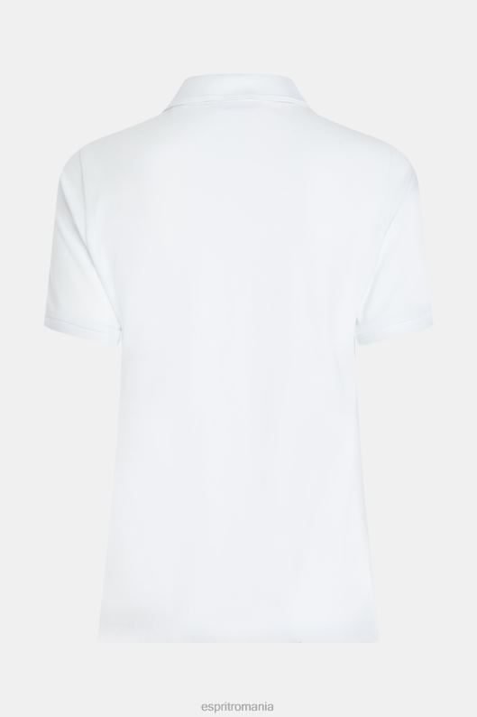 Esprit dolphin tennis club clasic polo femei alb 2T6N8494 polouri