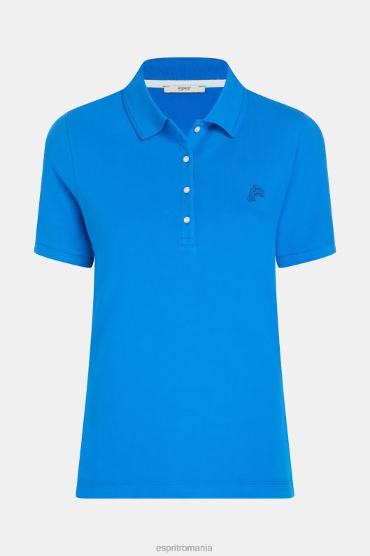 Esprit dolphin tennis club clasic polo femei albastru 2T6N8497 polouri