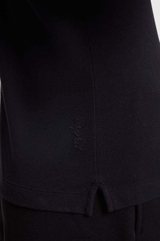 Esprit dolphin tennis club clasic polo femei negru 2T6N8493 polouri