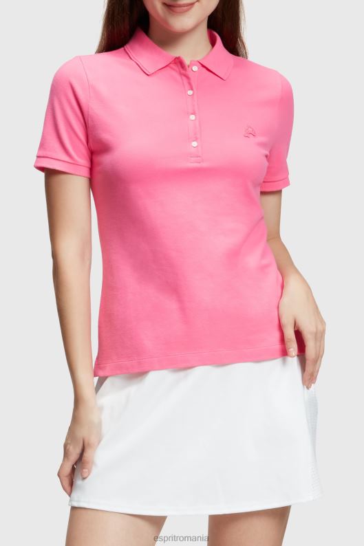 Esprit dolphin tennis club clasic polo femei roz 2T6N8499 polouri