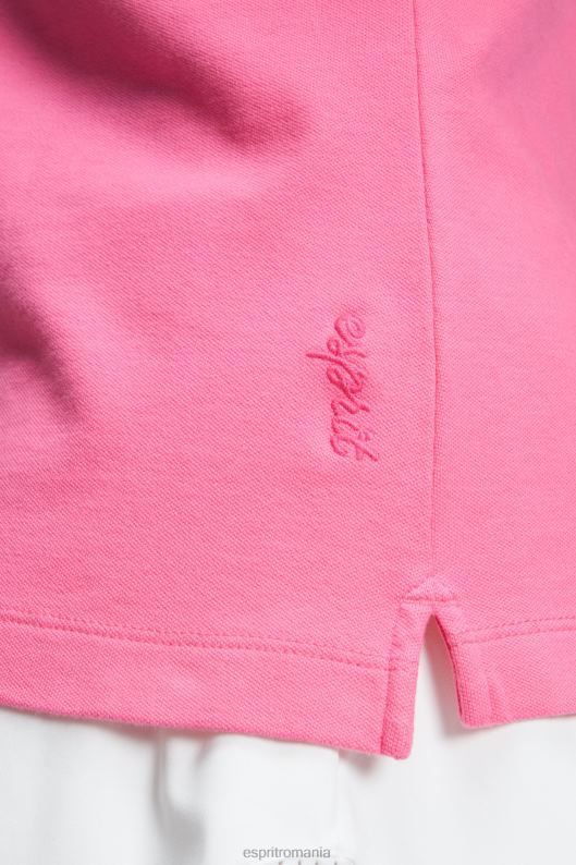 Esprit dolphin tennis club clasic polo femei roz 2T6N8499 polouri