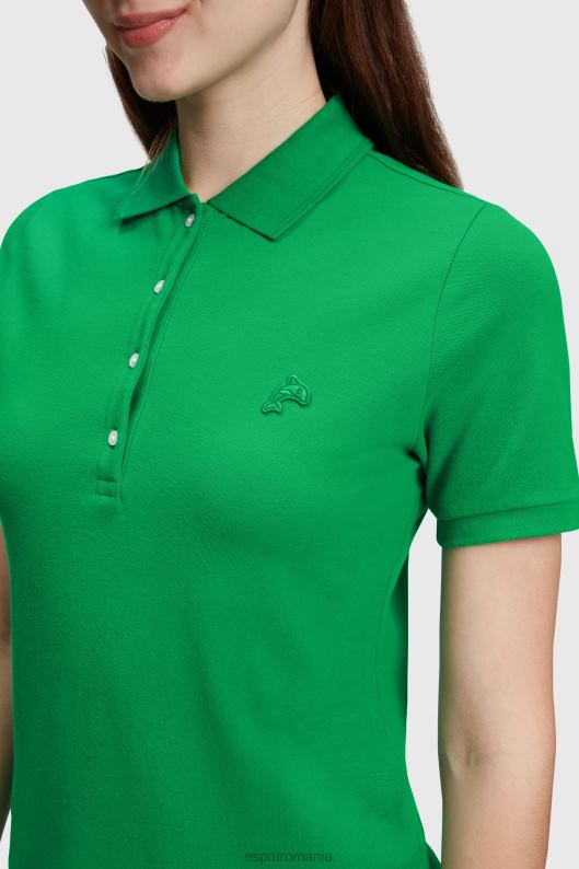 Esprit dolphin tennis club clasic polo femei verde 2T6N8495 polouri
