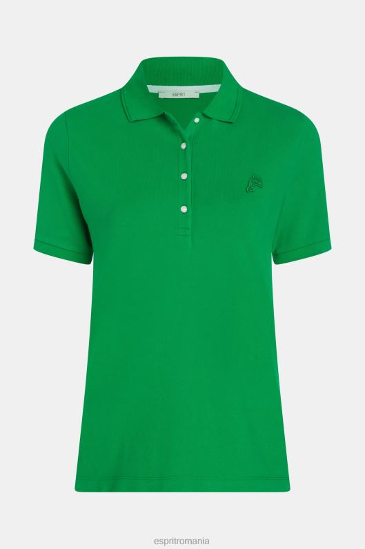 Esprit dolphin tennis club clasic polo femei verde 2T6N8495 polouri