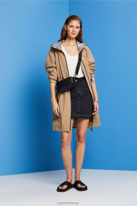 Esprit jumper cu coaste, fără mâneci, amestec de in femei aproape alb 2T6N8108 pulovere