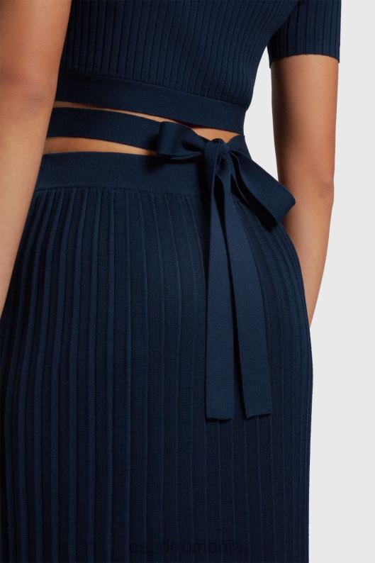 Esprit top plisat femei marina 2T6N8378 pulovere