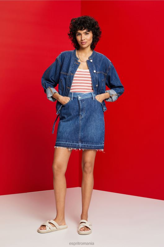 Esprit maiou cu dungi cu nervuri femei roz pastel 2T6N8103 rezervor