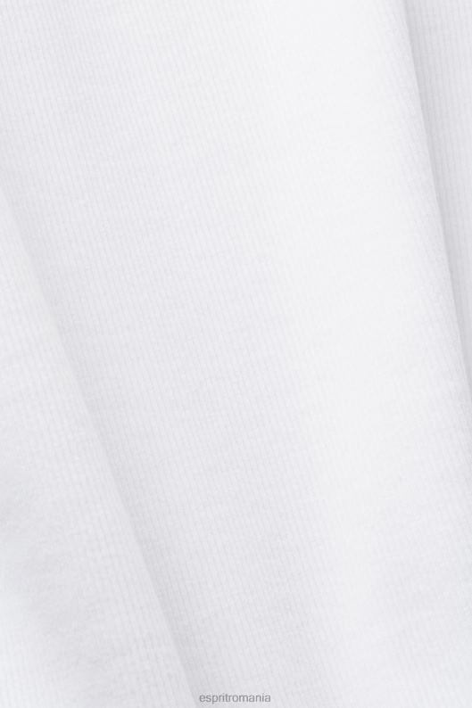 Esprit maiou cu nervuri femei alb 2T6N8281 rezervor