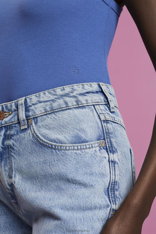 Esprit maiou cu nervuri femei gri albastru 2T6N8284 rezervor