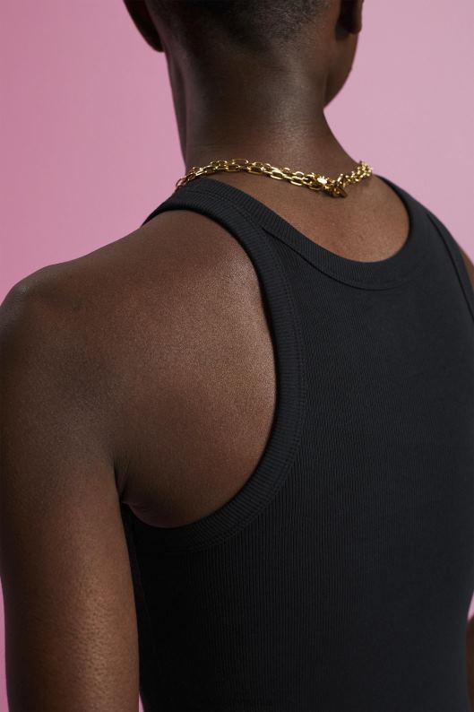 Esprit maiou cu nervuri femei negru 2T6N8280 rezervor