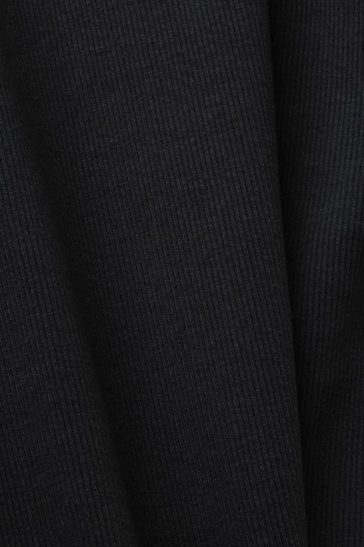 Esprit maiou cu nervuri femei negru 2T6N8280 rezervor