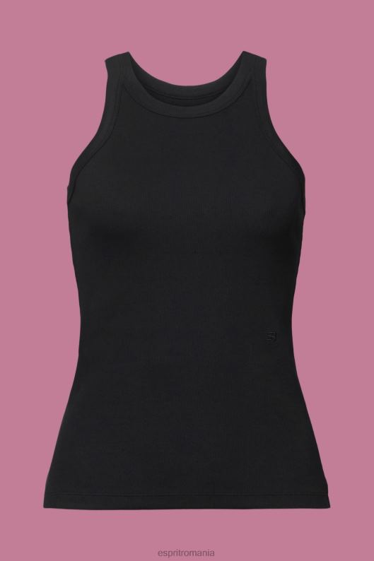 Esprit maiou cu nervuri femei negru 2T6N8280 rezervor