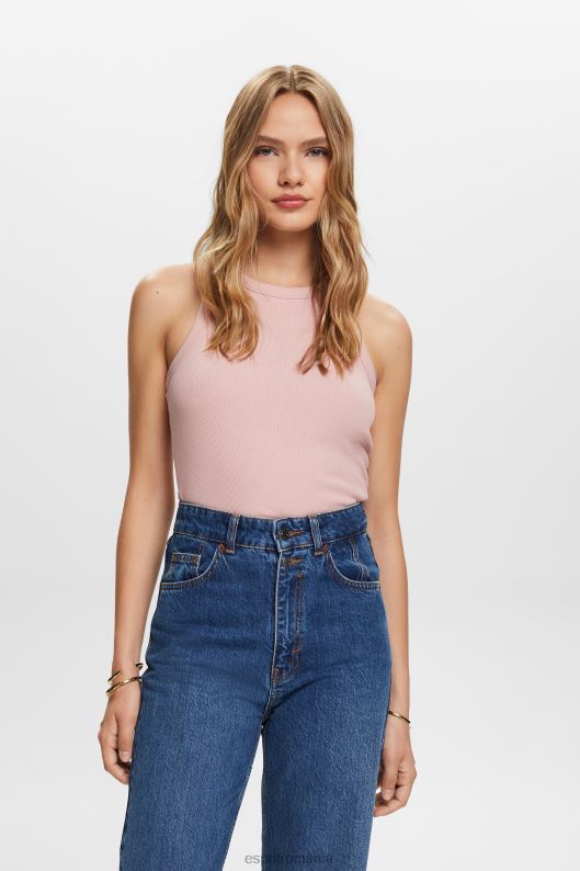 Esprit maiou cu nervuri femei roz vechi 2T6N814 rezervor