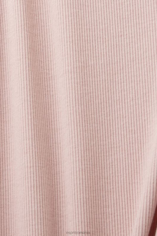 Esprit maiou cu nervuri femei roz vechi 2T6N814 rezervor