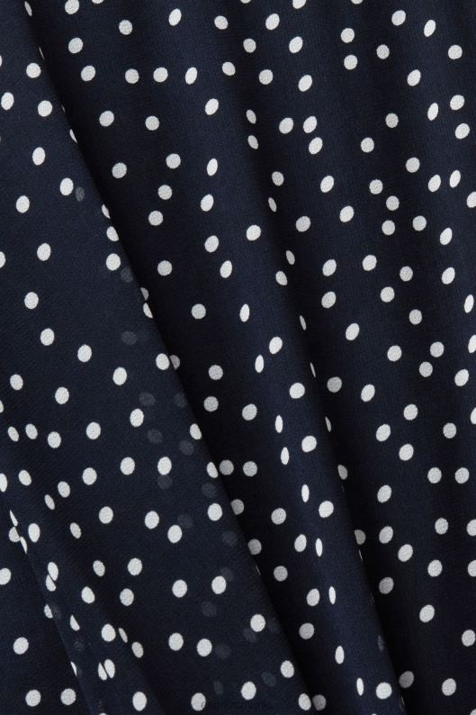 Esprit reciclat: rochie din sifon cu talie adunata femei marina 2T6N867 rochii