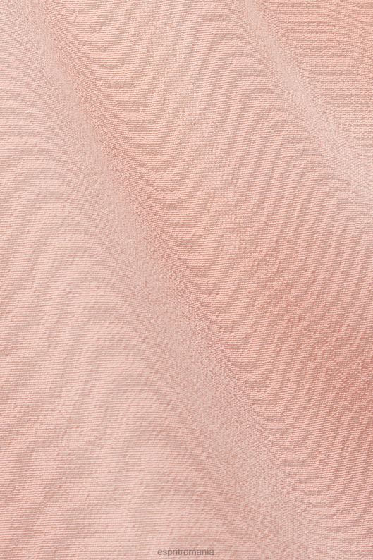 Esprit rochie mini cu talie smocked femei roz 2T6N8229 rochii