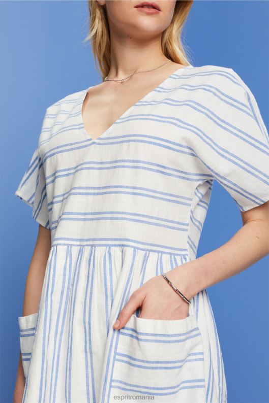 Esprit rochii tesute usor femei aproape alb 2T6N8101 rochii