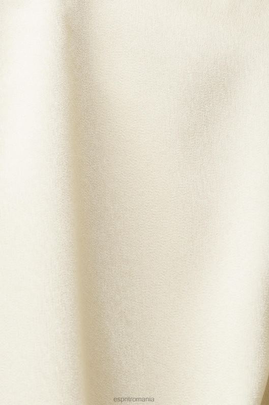 Esprit top cu bretele din satin femei taup deschis 2T6N8355 top
