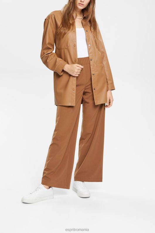 Esprit top cu bretele spaghetti, lenzing ecovero femei alb 2T6N8518 top