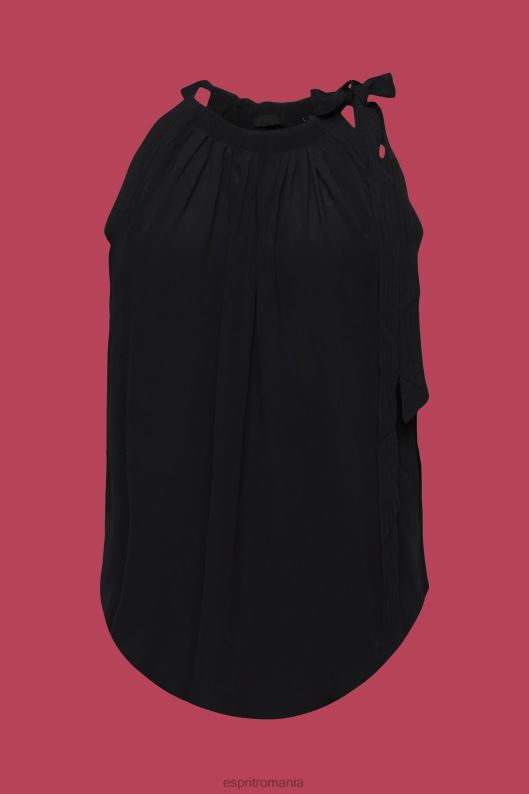 Esprit top cu gât femei negru 2T6N8223 top