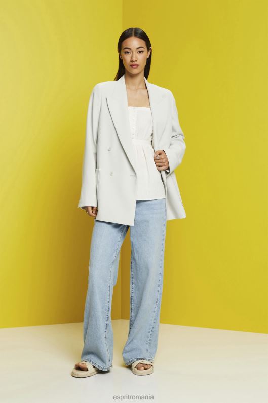 Esprit top texturizat femei alb 2T6N8224 top