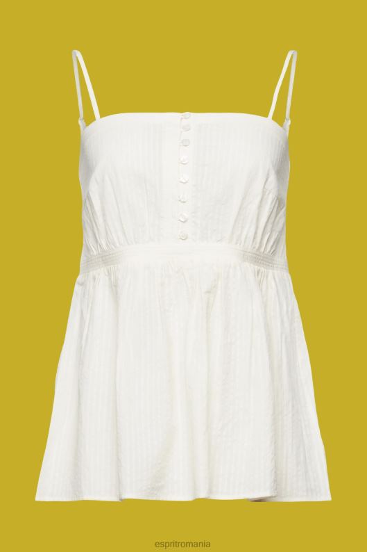 Esprit top texturizat femei alb 2T6N8224 top