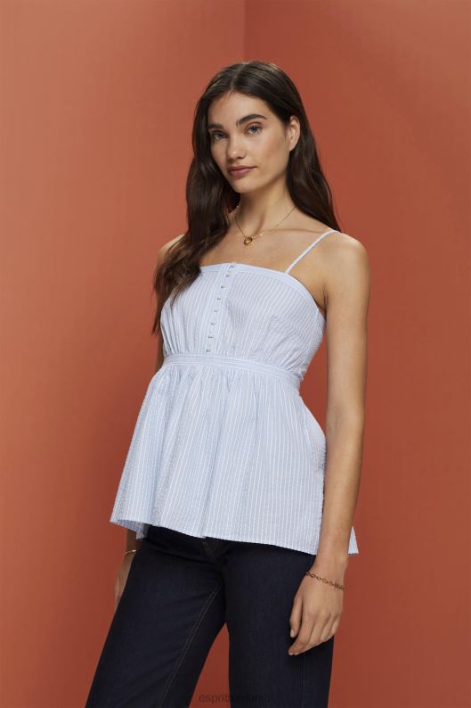 Esprit top texturizat femei albastru deschis 2T6N8225 top