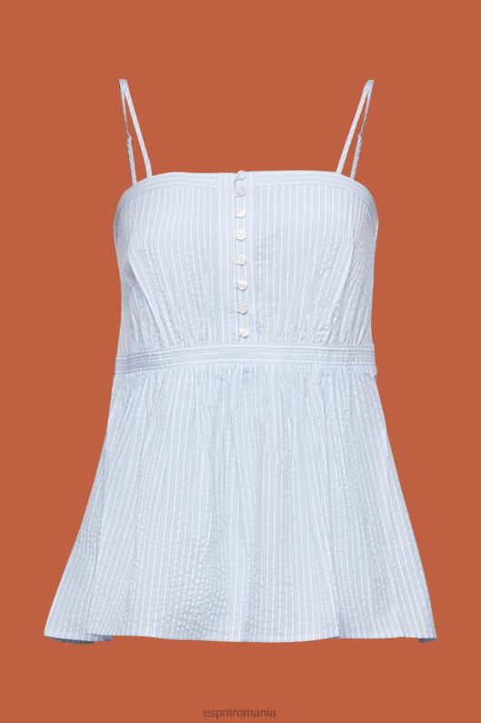 Esprit top texturizat femei albastru deschis 2T6N8225 top
