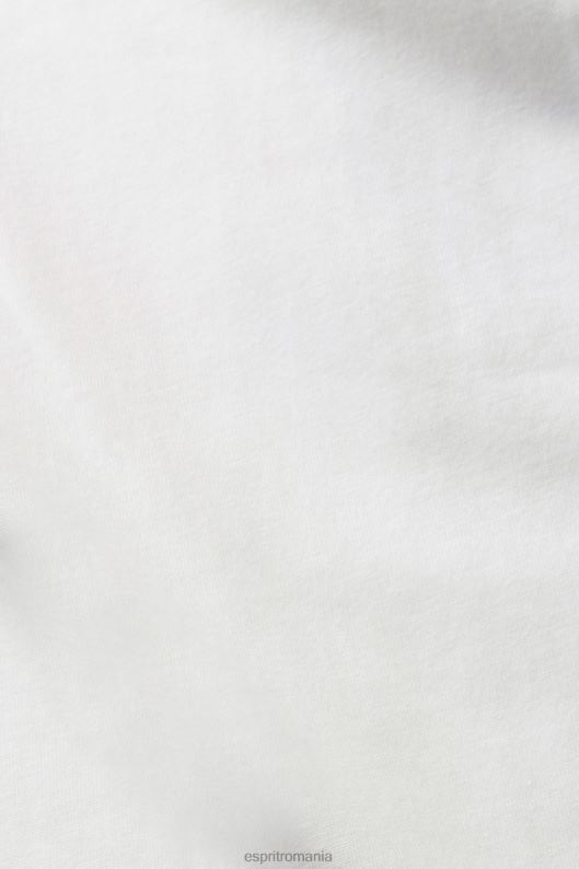 Esprit tricou aplicat cu paiete, tencel femei aproape alb 2T6N8399 tricouri