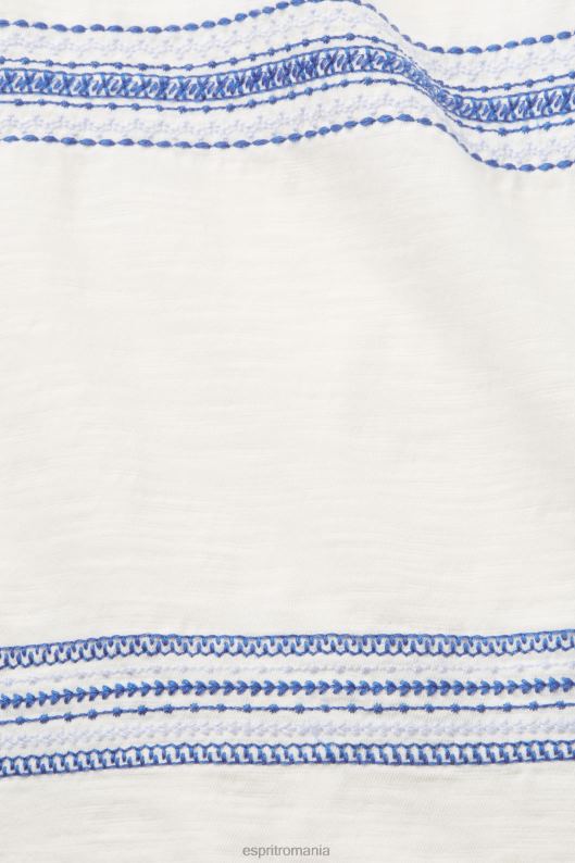 Esprit tricou brodat, 100% bumbac femei gheaţă 2T6N897 tricouri